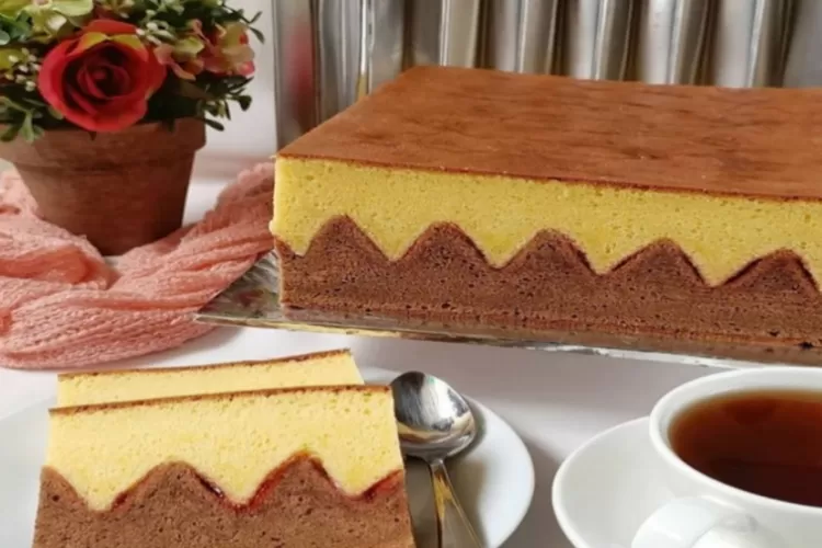 Picture Lapis Zig Zag Coklat Vanila, kue yang enak rasanya cantik teksturnya dan berkelas kesannya/ Instagram: @resep.kuebasah by @fenita.d2 (Instagram: @resep.kuebasah by @fenita.d2)