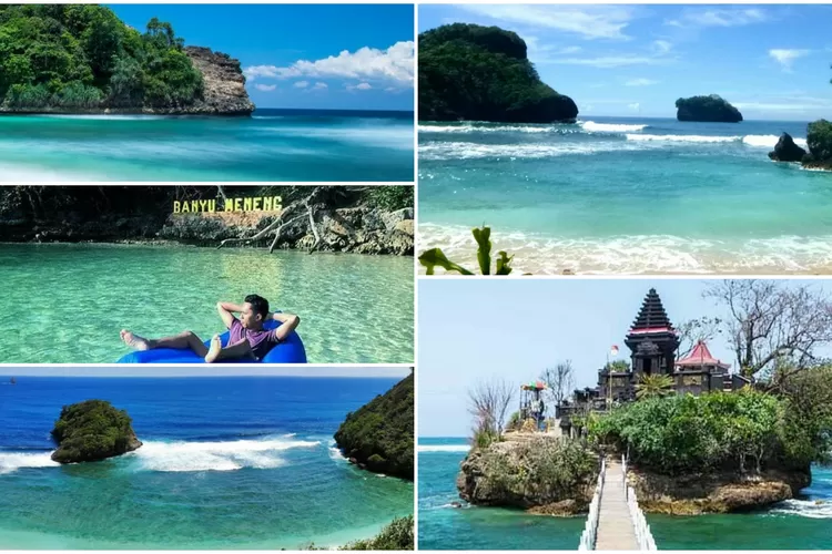 Neneng Lena Vydiawati - Wajib di Kunjungi! 5 Rekomendasi Destinasi Wisata Pantai di Malang yang Mempesona (editan editor via picsart)