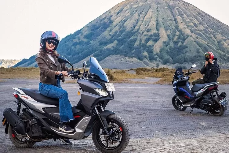 Hadir motor matic bergaya adventure Aprilia SR GT 200 rival baru Honda dan Yamaha. (Instagram/@Apriliaindonesiaofficial)