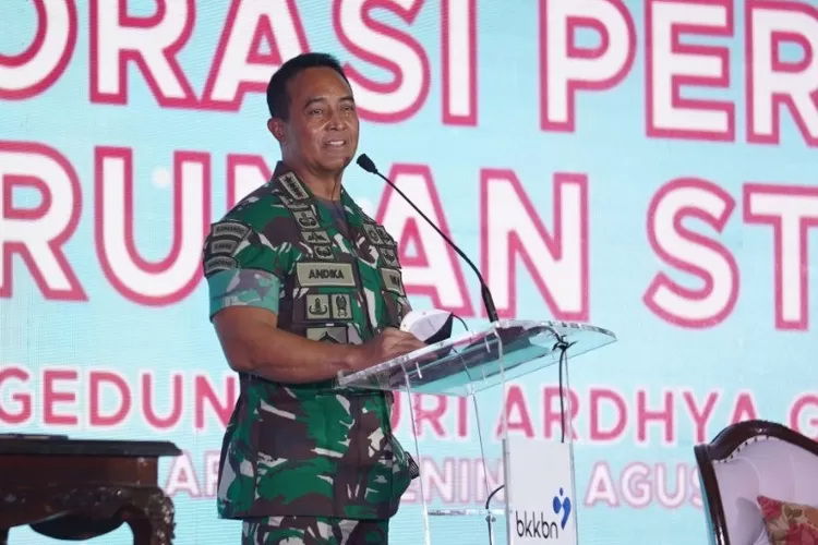 Panglima  TNI Jenderal Andika Perkasa. 