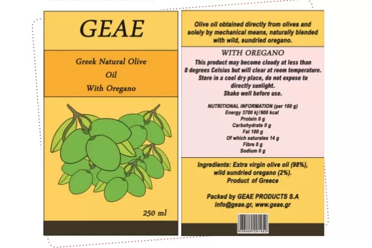 Kunci Jawaban Bahasa Inggris Kelas 9 Halaman 46-47 Semester 1: Geae Greek Natural Olive Oil