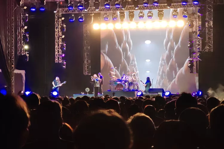 Konser Dream Theater di Solo. (Dokumen bank bjb.)