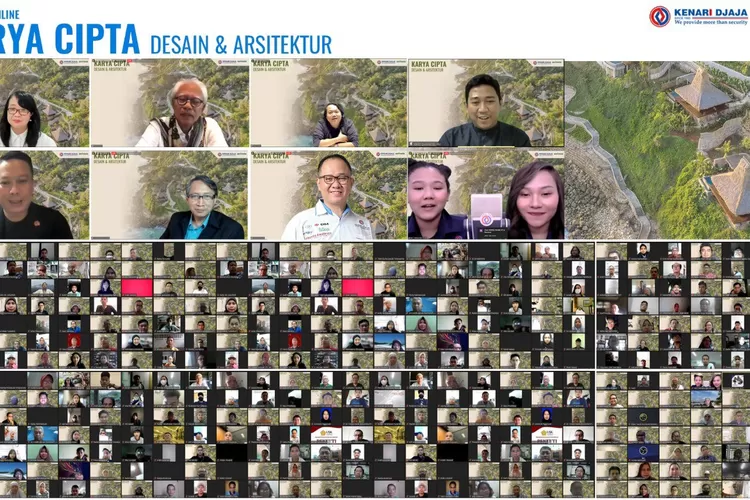 Seminar online tentang &lsquo;Karya Cipta Terbaik &ndash; Desainer &amp; Asitektur. 