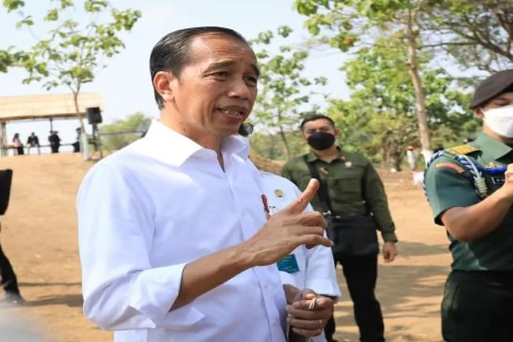 Presiden Jokowi Tanam Bibit Kelapa Genjah Di Kabupaten Boyolali (Elizabeth Widowati)