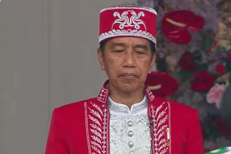 Presiden Jokowi pimpin upacara HUT RI ke-77