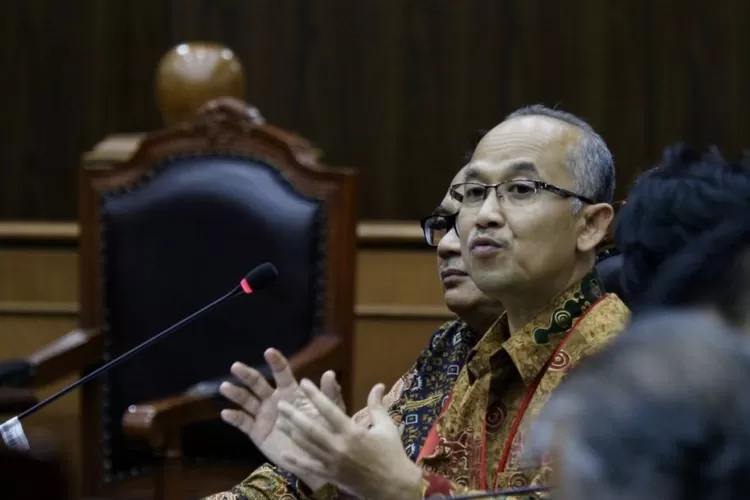 Prof. KH. Atip Latifulhayat, SH., LLM., Ph. D.,  ketika berbicara di Mahkamah konstitusi Jakarta beberapa waktu lalu - Foto: Henry Lukmanul Hakim