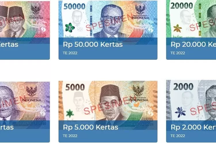 Bi Resmi Luncurkan Uang Kertas Baru Ini Penjelasan Arti Desain Dan