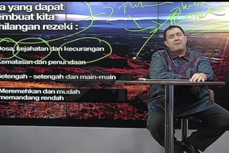 Khotbah Pendeta Gilbert Lumoindong tentang ciri orang yang suka menghina dan cara menghadapinya  (Tangkapan layar You Tube Program Cermin Hati)