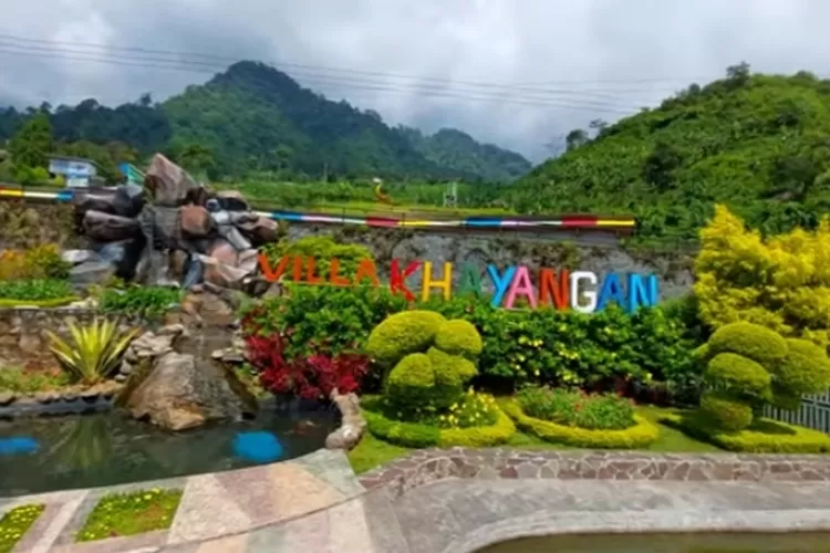 Villa Khayangan, Tempat Wisata Keluarga Terlengkap yang Wajib Dikunjungi! (Tangkapan layar chanel youtube Friska Yeni)