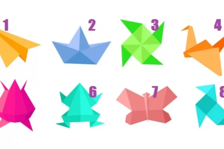 pilihan origami kesukaan anda dapatkan artinya (educadoreslive)