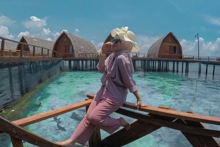 Destinasi wisata bak Pulau Maldives, inilah Pulau Tegal Mas Lampung.  (Akun Instagram @pulautegalmaslampung)