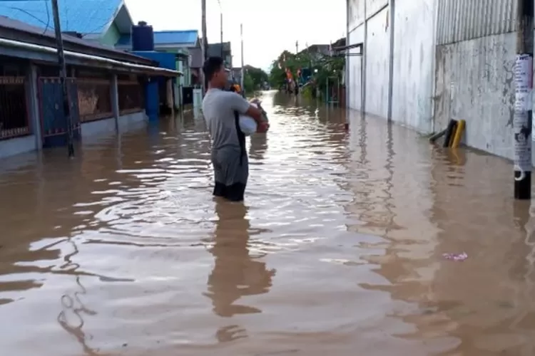 Kota Sorong Terendam Banjir (Istimewa)