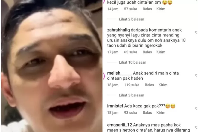 Pasha Ungu Diserbu komentar Netizen (Instagram @pashaungu_vm)