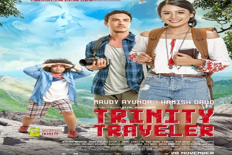 Film Trinity Traveler yang dibintangi oleh Hamish Daud merupakan sebuah film Indonesia yang diadaptasi dari sebuah buku berjudul Trinity. (IMDb)
