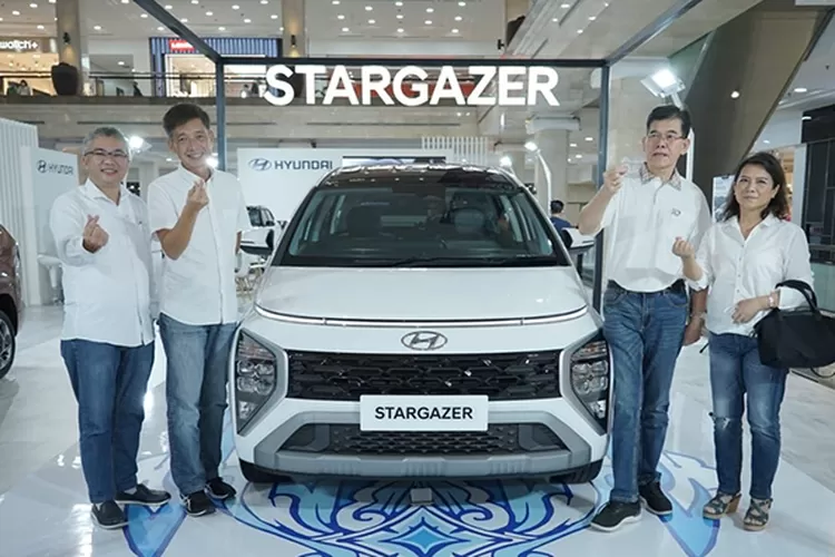Hyundai Stargazer yang dikenalkan PT Hyundai Motors Indonesia (HMID) kepada masyarakat Jogjakarta.  (Dok PT HMID)