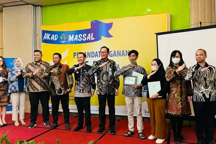 bank bjb Gelar Akad Massal 5.500 NoA KPR Sejahtera FLPP (Dokumen bank bjb.)