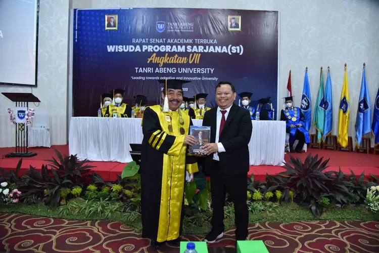 Wisuda Tanri Abeng University angkatan VII 2022. (Istimewa )