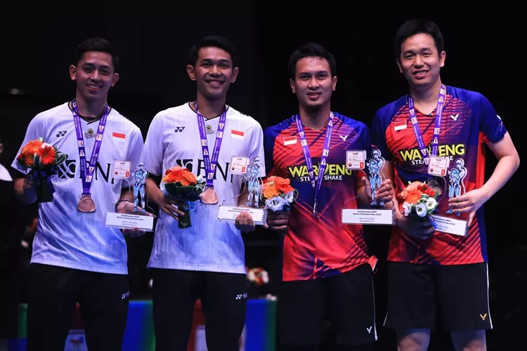 Indonesia membawa pulang satu medali perak dan satu perunggu dari Kejuaraan dunia 2022.