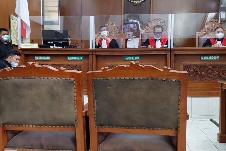 Terdakwa Alvin Liem tidak menghadiri sidang putusan perkara pemalsuan dokumen di PN Jaksel.  (Sadono )