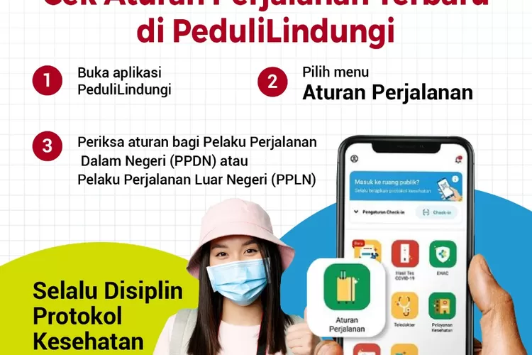 cara cek aturan baru perjalanan di PeduliLindungi (laman covid19.go.id)