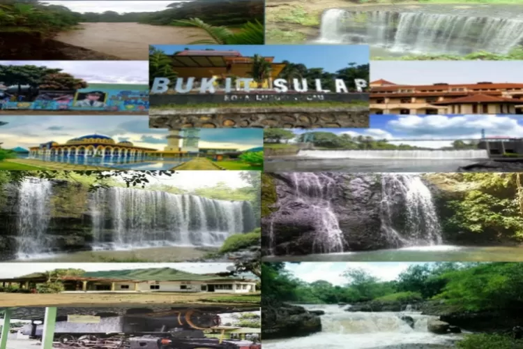 Kolase 11 Destinasi Wisata di Lubuk Linggau, Sumatera Selatan! (Kolase beberapa akun Instagram, Twitter)