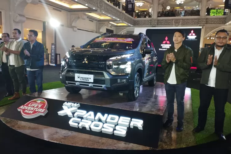 Lanching New Xpander Cross di Jogja City Mal (JCM). (Rahajeng Pramesi.)