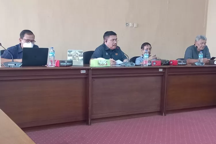 KONI Jateng menggelar raker dengan pembahasan waktu pelaksanaan Pekan Olahraga Provinsi atau Porporv 2023. (dok)