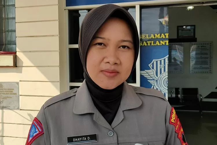 Kasatlantas Polres Batang, AKP Dhayita Daneswari, Selasa 6 September 2022. 