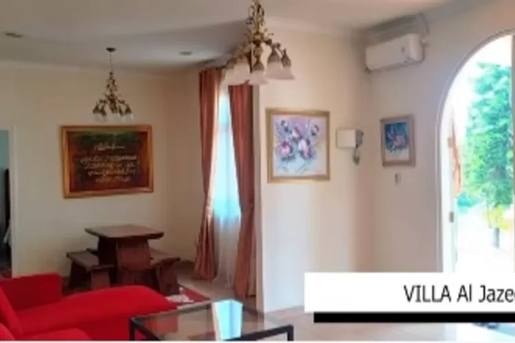 Villa Al Jazeera, salah satu rekomendasi villa murah di Puncak Bogor. ( Akun YouTube The Villas ID)