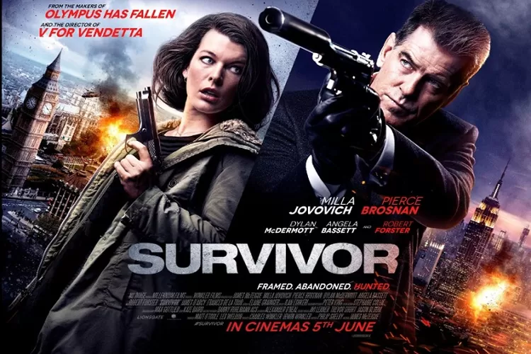Sinopsis Film Survivor Tayang 7 September 2022 di Bioskop Trans TV Pukul 21.30 WIB Dibintangi Milla Jovovich dan Pierce Brosnan ( IMDb)