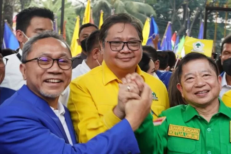 Koalisi Indonesia Bersatu (KIB) tengah hadapi tantangan dari salah satu anggotanya. (foto: partaigolkar.com)