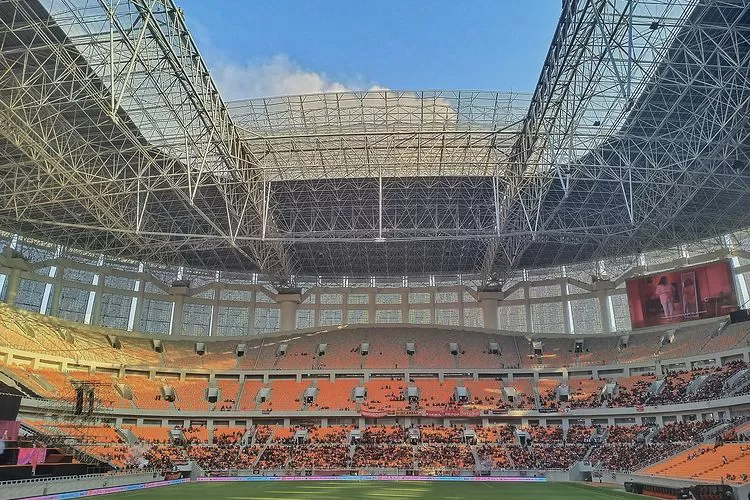 PSSI menyebut JIS tak layak untuk FIFA Matchday Indonesia vs Curacao (Instagram/@jakintstadium)