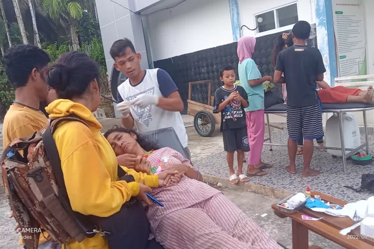 Gempa Mentawai, 2.300 Warga Siberut Barat Mengungsi. (Dok Harianhaluan.com)
