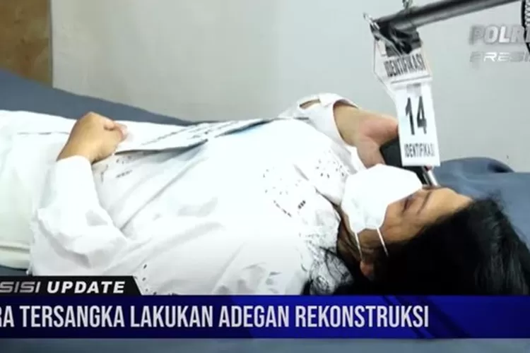 Rintihan Putri Candrawathi terdengar oleh Susi (Tangkapan layar youtube POLRI TV RADIO)
