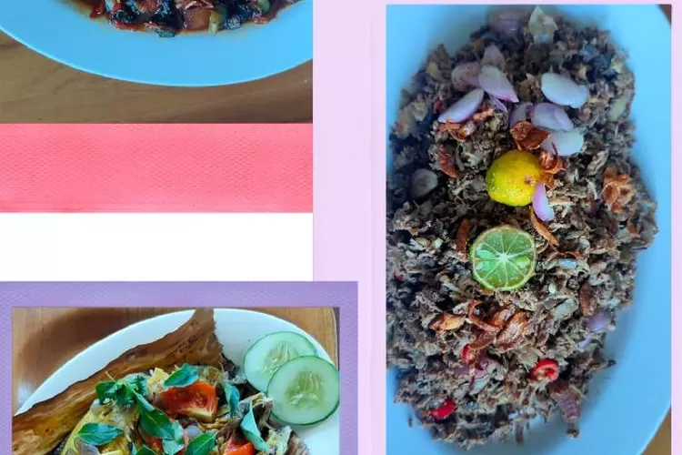 Kolase, berbagai menu masakan khas Flores di Pondok Flores milik Nurhayati Alwi (Dokumen Pondok Flores )