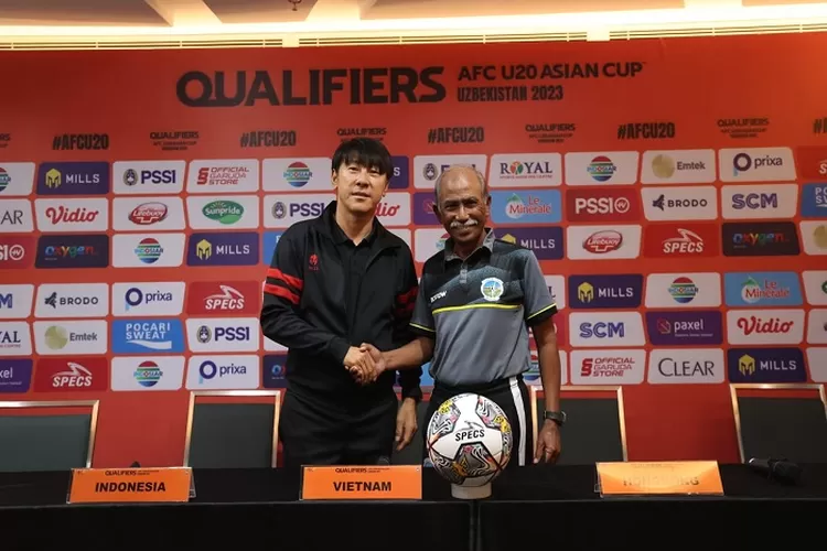 Komentar Pelatih Jelang Laga Kualifikasi Piala Asia U-20 Indonesia Vs Timor Leste, STY: Siap Kerja Keras Pada Konferensi Pers 13 September 2022 (www.pssi.org)