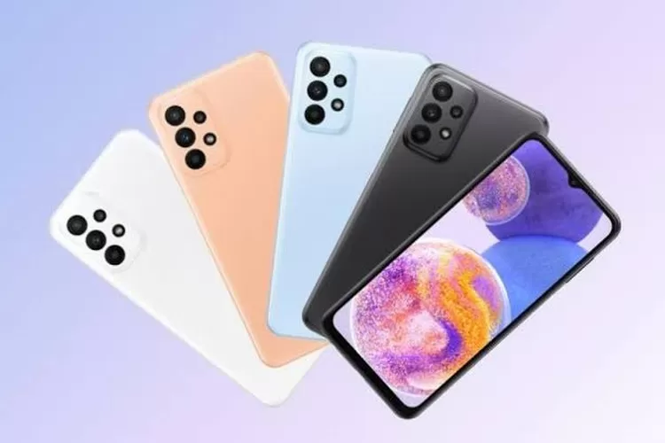 HP terbaru September 2022 Samsung Galaxy A23. Foto: Samsung.
