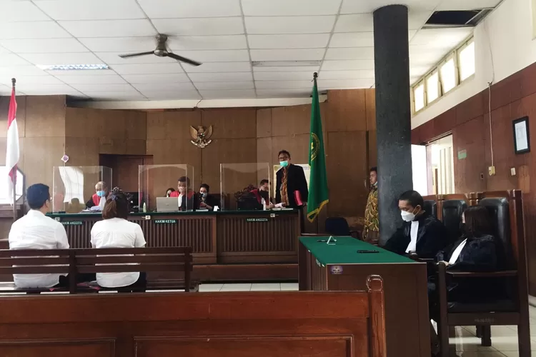 Sidang putusan di Pengadilan Negeri Jakarta Utara, terdakwa Sonia Lewy.