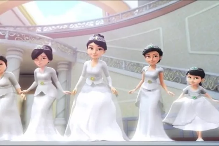 Puteri, film animasi Malaysia yang mengisahkan 5 orang puteri yang hidup di sebuah Kerajaan Limau. (Akun Instagram @puterilimau_)
