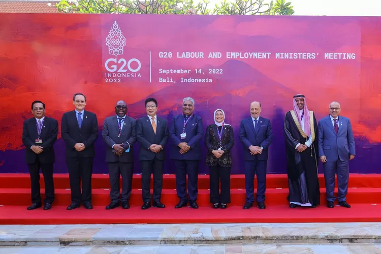 Peserta pertemuan G20 Employment Working Group (EWG),