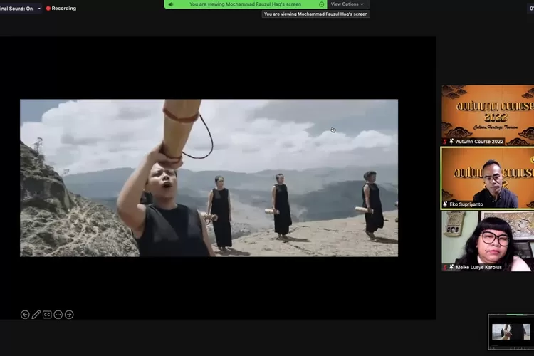 Autumm Course di UPNVY. (Dokumen UPNVY)