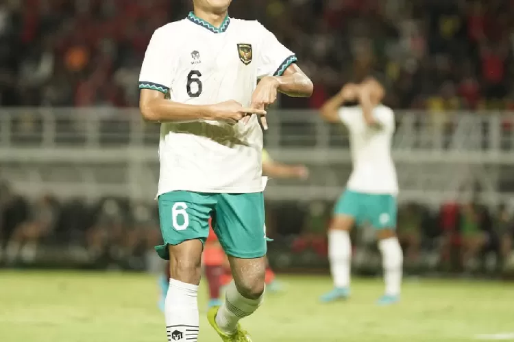 Zanadine Faris Cetak gol Indah saat Timnas Indonesia U20 melawan Hongkong (Instagram/@pssi)