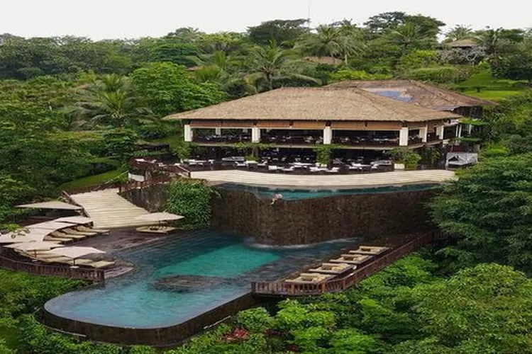Hanging Gardens Of  Bali, salah satu resort dan hotel yang menawarkan kemewahan. (Akun Instagram @hanginggardensofbali)