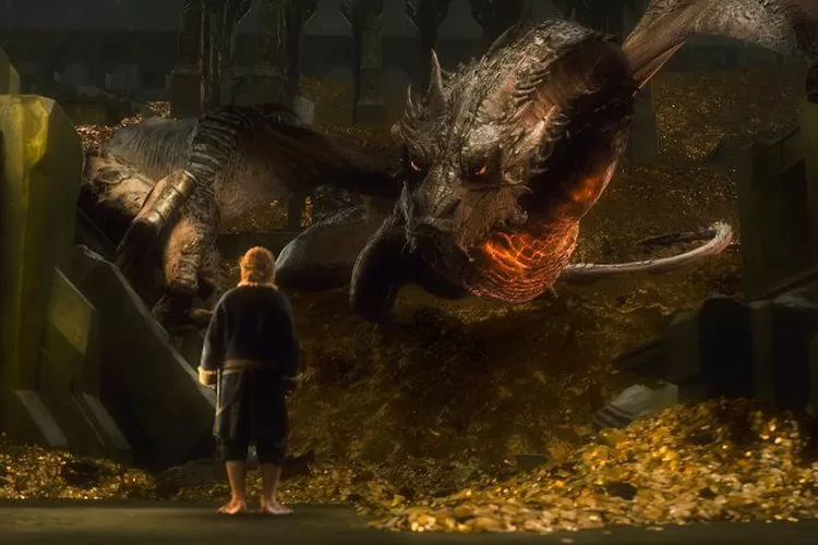 Ilustrasi Film &lsquo;The Hobbit: The Desolation of Smaug&rsquo;  (Twitter (@TheHobbitMovie) &nbsp;)