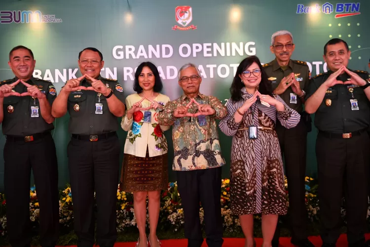 Pembukaan Bank BTN di RSPAD Gatot Subroto. (Dokumen BTN.)