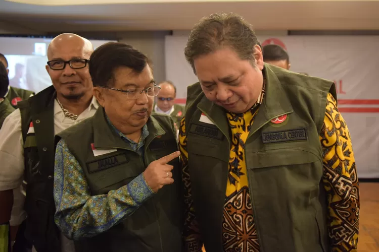JK Terang-Terangan Dukung Airlangga Capres 2024 deni Kemakmuran Indonesia. (Partai Golkar)