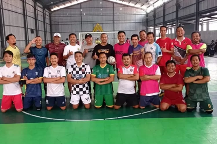 Tim Futsal Siwo PWI Jateng Targetkan Dua Medali di Porwanas 2022. (dok)