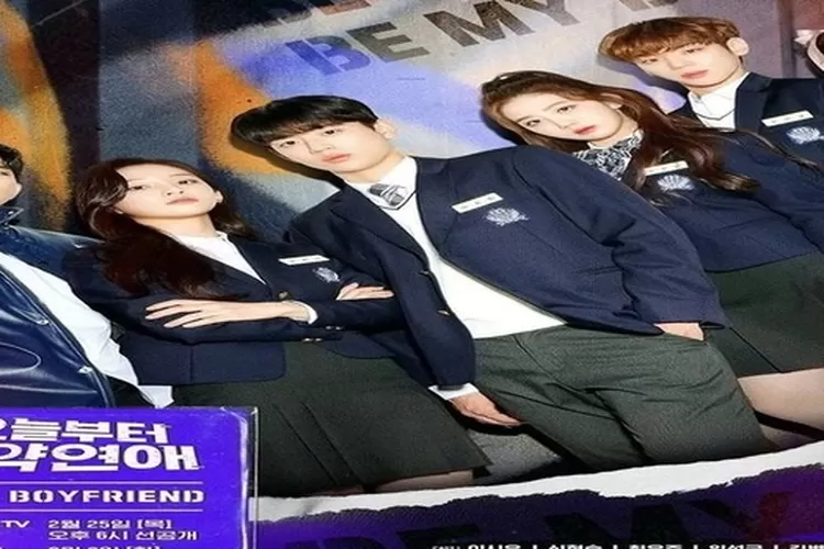 Be My Boyfriend ,salah satu serial Drama Korea yang menceritakan tentang anak &ndash; anak sekolah (Akun instagram @ ril_stay)
