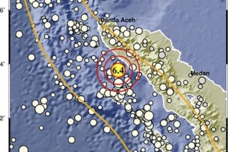 BMKG memberikan informasi terkait gempa di Aceh (Instagram/@stageof.acehbesar)