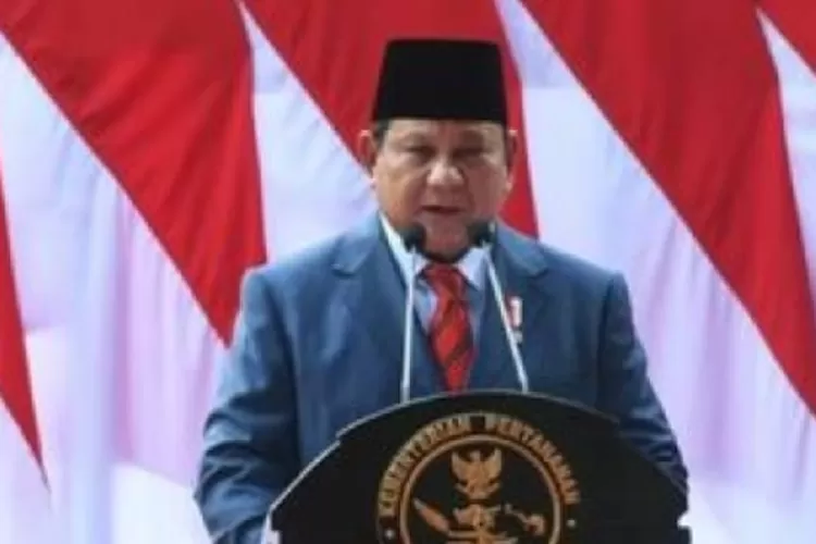 Menteri Pertahanan RI Prabowo Subianto hadir membuka Muktamar Persis XVI di Soreang, Kabupaten Bandung, Sabtu, 24 September 2022. (Gambar/Pikiran rakyat.com)